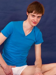 Joel Martin, cute straight basketball player poses for the first time