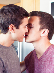 Watch as Logan throats Evans throbber and gets drilled down right in a scene ending with a hot hungry shot in the mouth