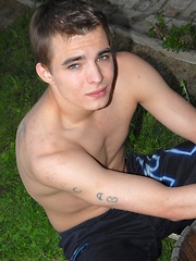 Daryl is hot, smooth and ripped guy with nice abs, from Luis Blava collection